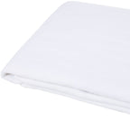 Light Gray Linen Full Double Flat Sheet