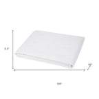Ivory Linen Full Double Flat Sheet