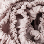 Light Pink Linen California King Fitted Sheet