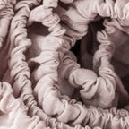 Light Pink Linen California King Fitted Sheet