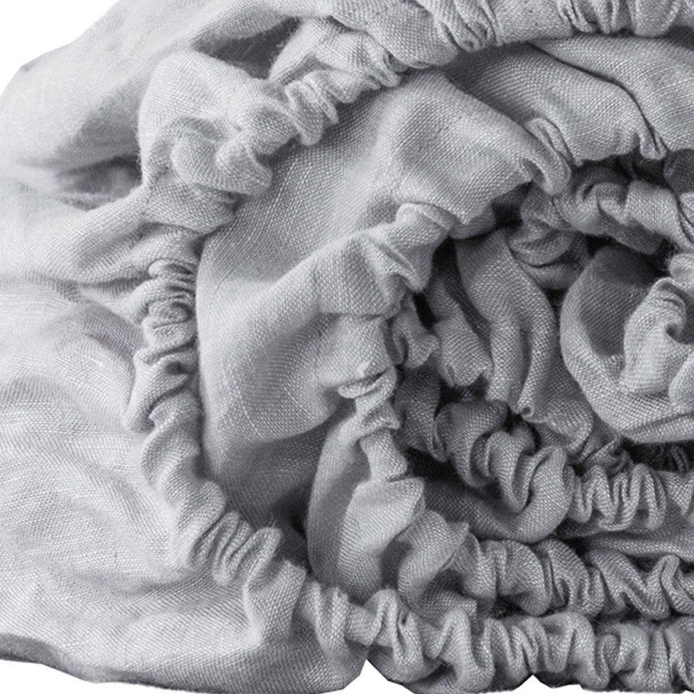 Cloud Linen Twin Fitted Sheet