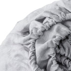 Light Gray Linen Queen Fitted sheet