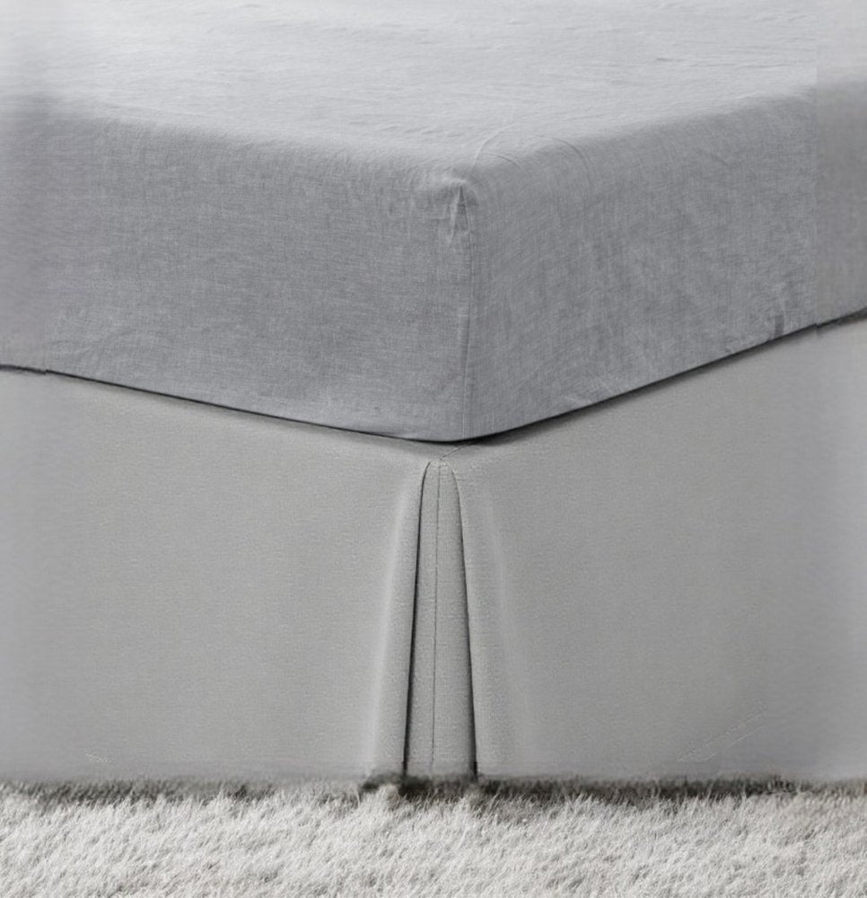 Light Pink Linen King Fitted Sheet
