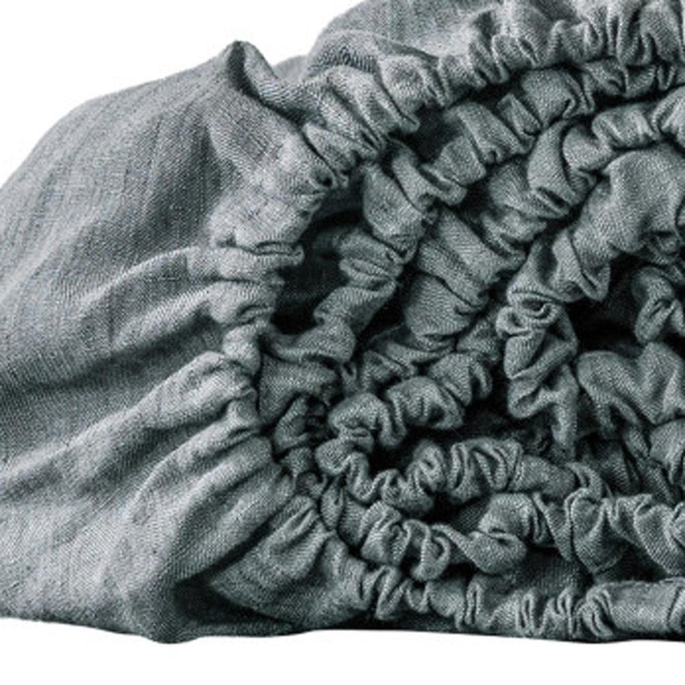 Light Pink Linen California King Fitted Sheet