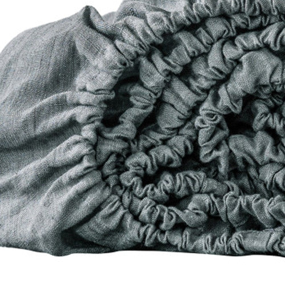 Light Pink Linen California King Fitted Sheet