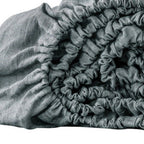 Light Gray Linen California King Fitted sheet