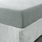 Cloud Linen Twin Fitted Sheet