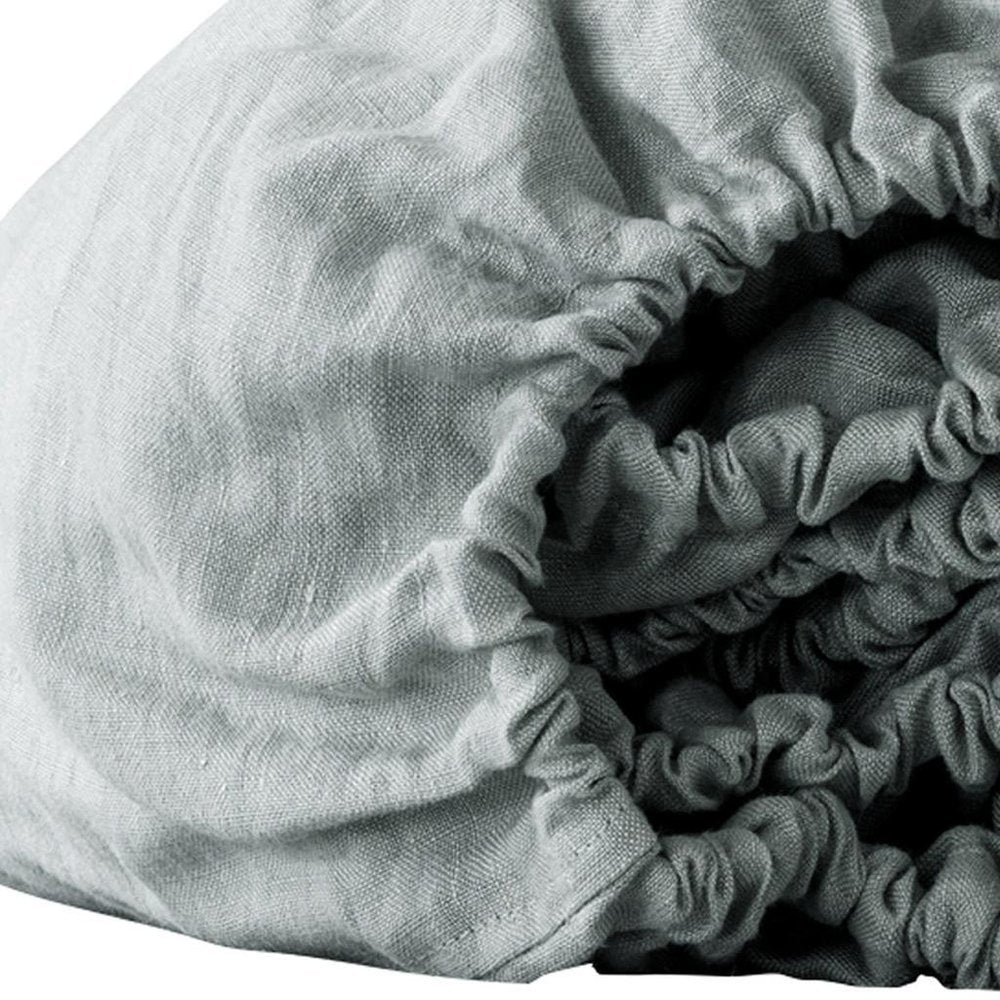Cloud Linen Twin Fitted Sheet