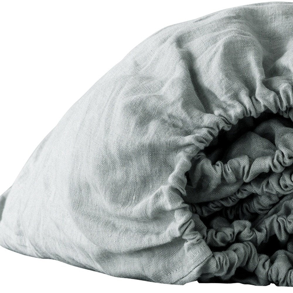 Cloud Linen Twin Fitted Sheet