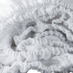 Light Gray Linen Queen Fitted sheet