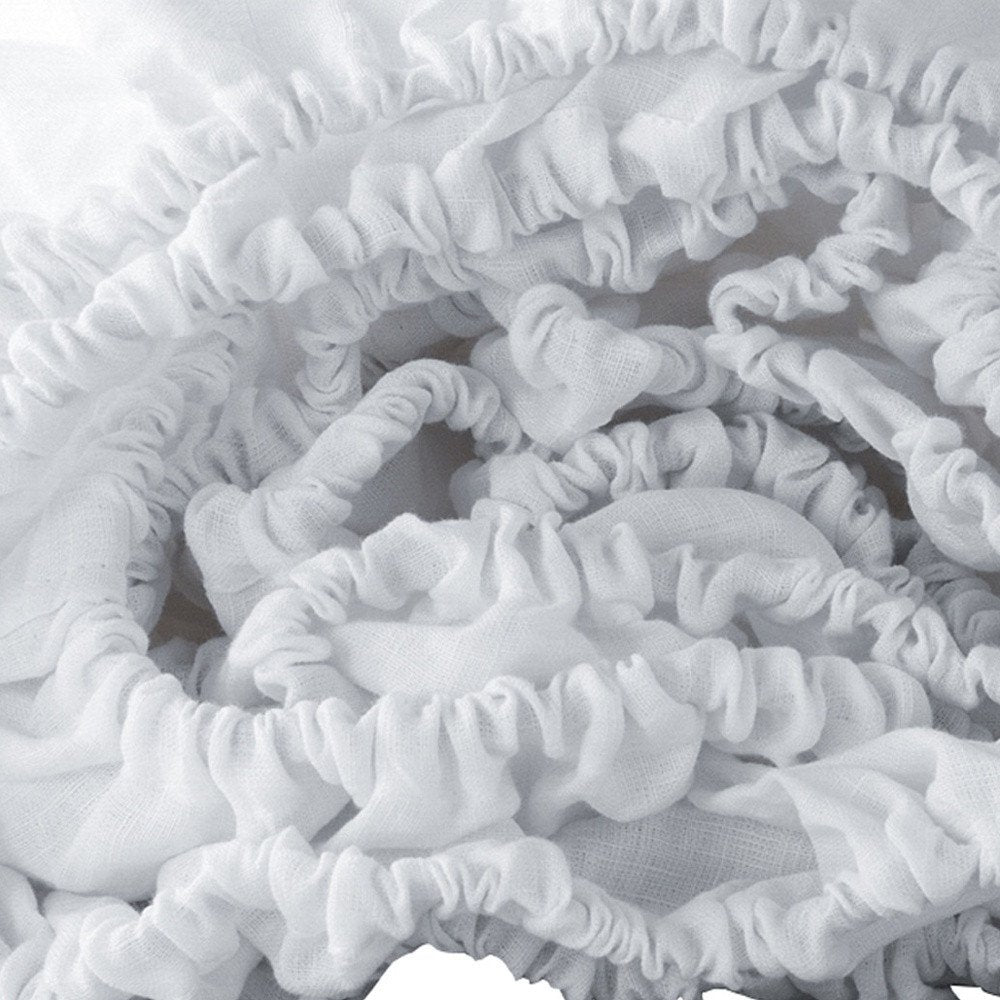 Light Gray Linen Queen Fitted sheet