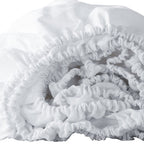 Light Gray Linen Queen Fitted sheet