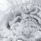 Light Gray Linen Queen Fitted sheet