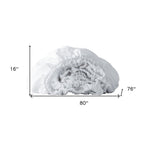 White Linen King Fitted sheet