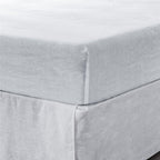 White Linen King Fitted sheet