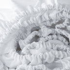 White Linen King Fitted sheet