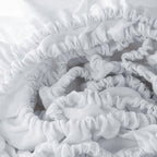 White Linen King Fitted sheet