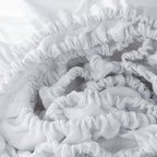 White Linen King Fitted sheet