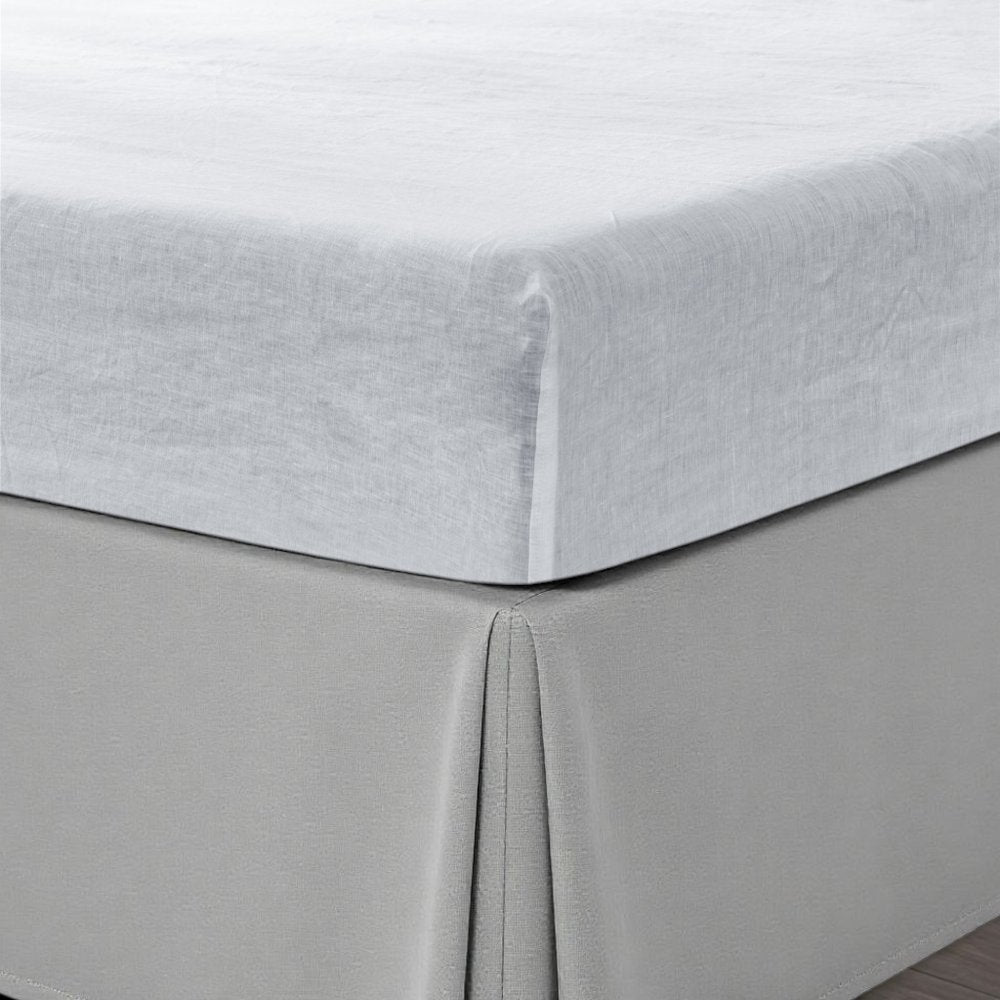 Light Pink Linen California King Fitted Sheet