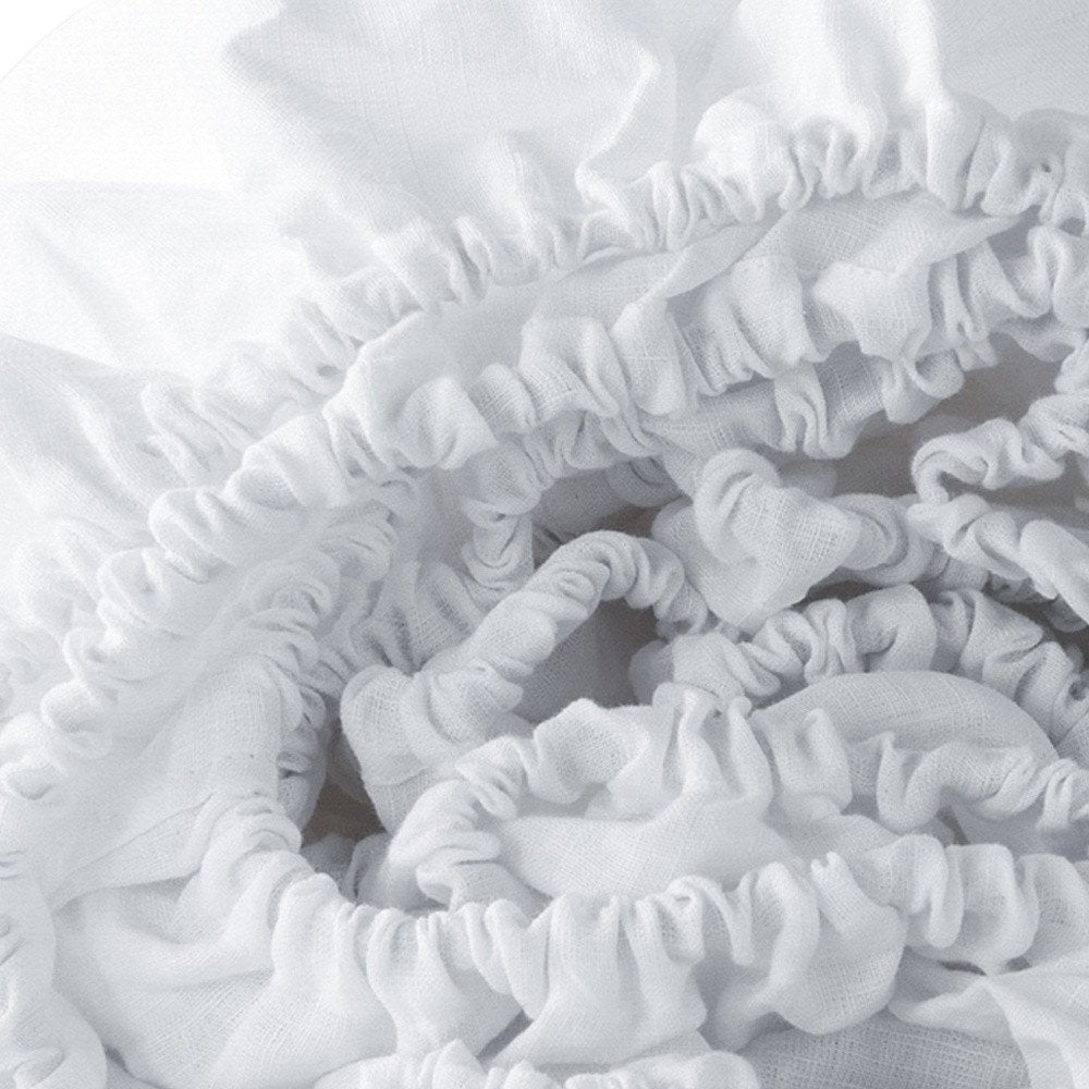 Light Pink Linen California King Fitted Sheet