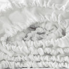 Light Gray Linen Queen Fitted sheet