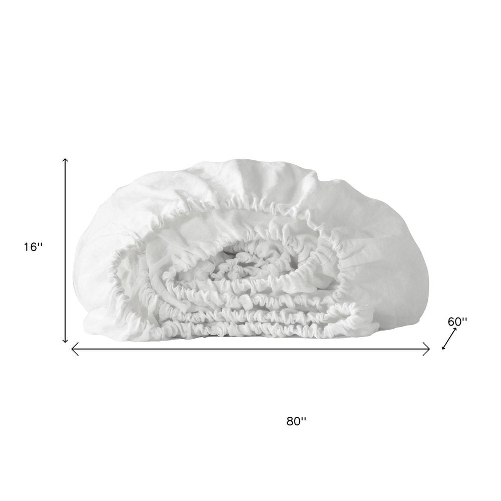Cloud Linen Queen Fitted sheet