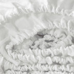 Light Pink Linen King Fitted Sheet