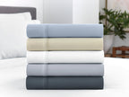 Six Piece Silver Microfiber King Sheet Set