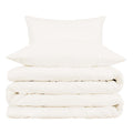 Ivory Queen Cotton Blend 1000 Thread Count Washable Duvet Cover Set