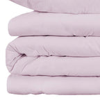 Lilac King Cotton Blend 1000 Thread Count Washable Duvet Cover Set