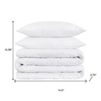 White Queen Cotton Blend 1200 Thread Count Washable Duvet Cover Set