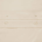 Ivory Queen Cotton Blend 650 Thread Count Washable Duvet Cover Set
