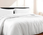 White King Cotton Blend 300 Thread Count Washable Duvet Cover Set