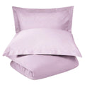 Lilac Queen 100% Cotton 300 Thread Count Washable Duvet Cover Set