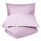 Lilac Queen 100% Cotton 300 Thread Count Washable Duvet Cover Set