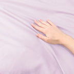 Lilac Queen 100% Cotton 300 Thread Count Washable Duvet Cover Set