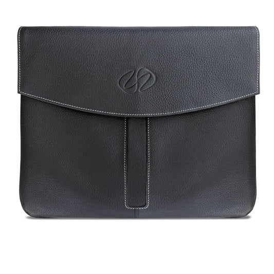 MacCase Premium Leather Magic Keyboard Sleeve -Black