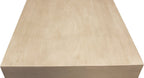 72" Natural Solid Wood Distressed Coffee Table
