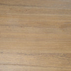 55" Natural Solid Wood Oval Coffee Table