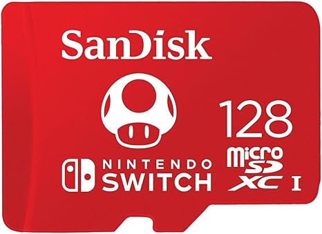 SanDisk Extreme Plus MicroSDXC, 128GB, 10/UHS-I, U3, Nintendo Switch