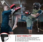 RDX H1 Groin Guard with Gel Cup Black