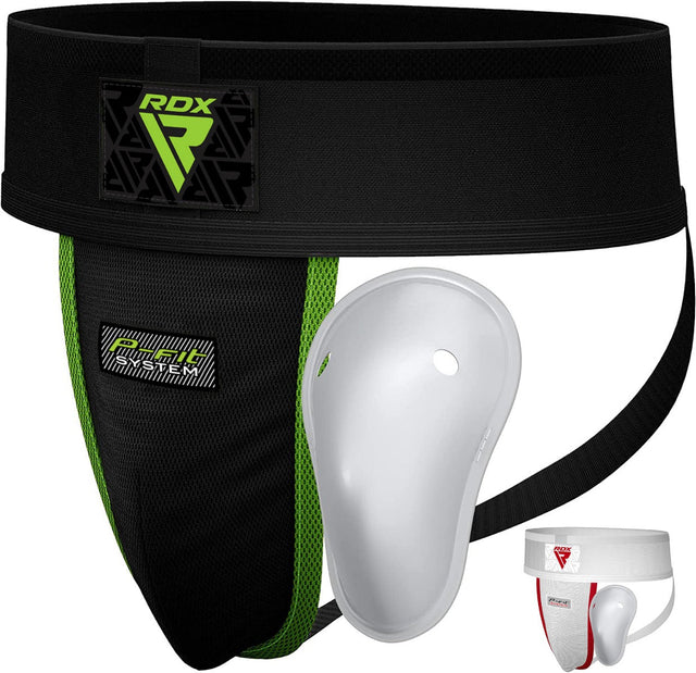 RDX H1 Groin Guard with Gel Cup Black