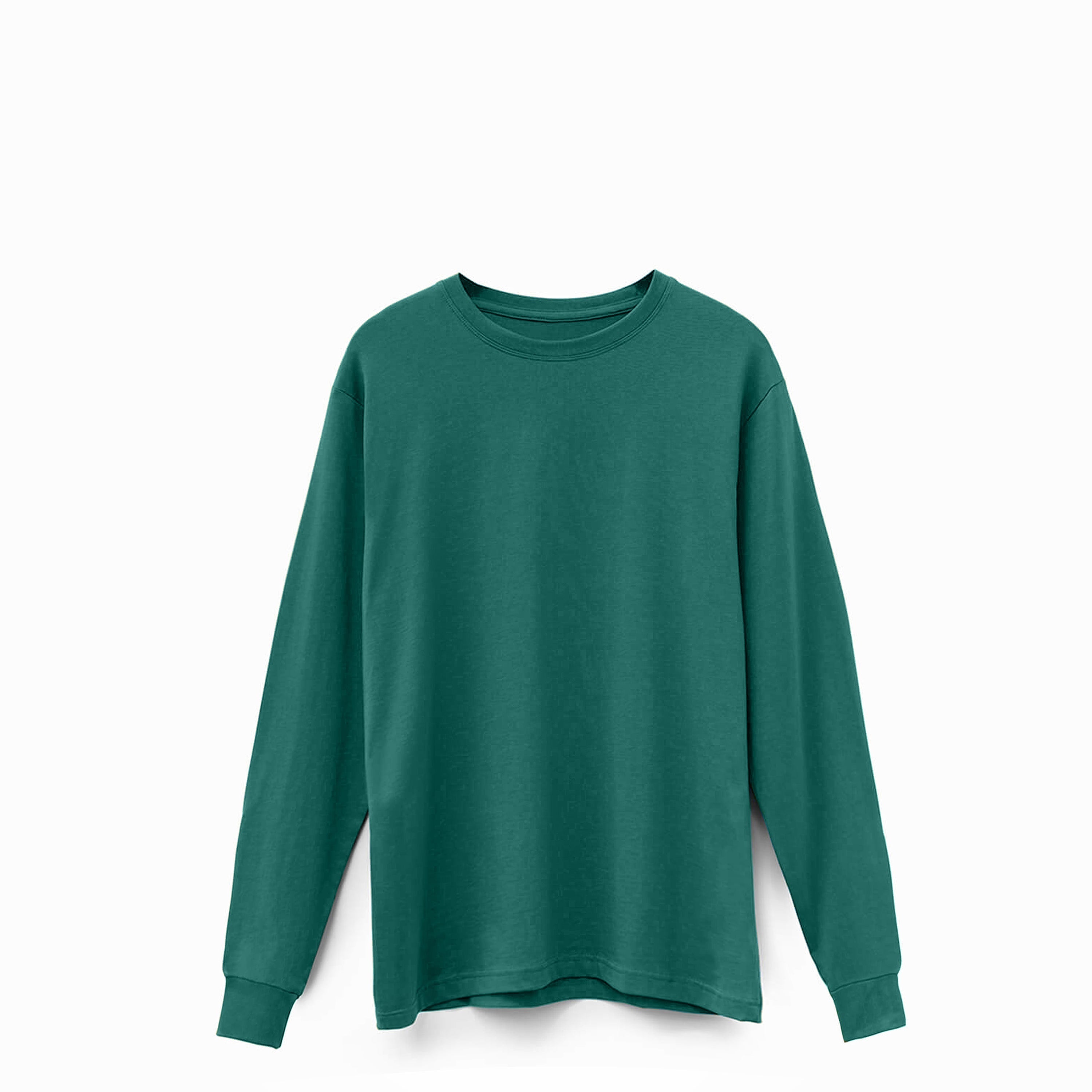 Slate American Grown Supima® 100% Cotton 6oz Long Sleeve T-Shirt