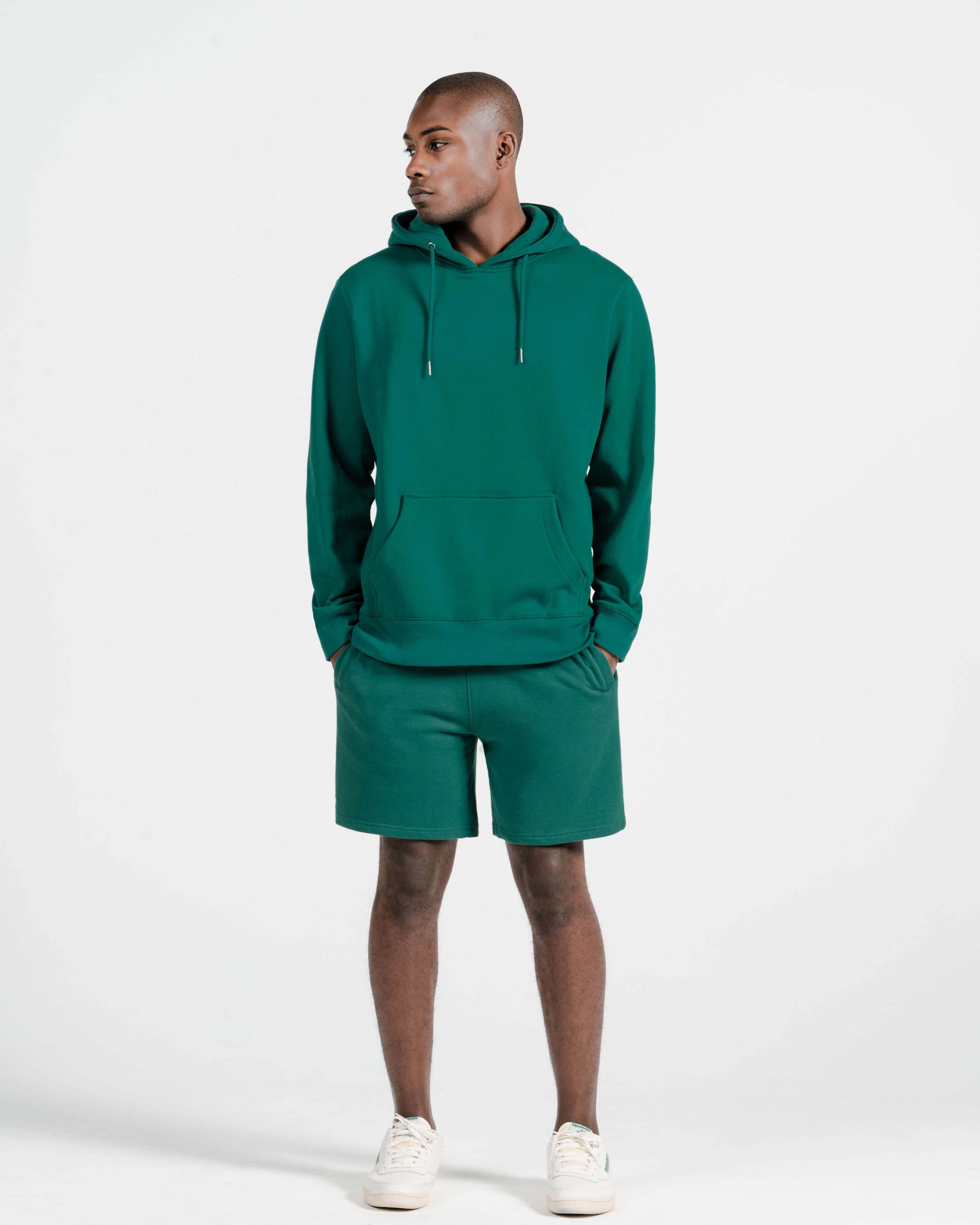 Military Olive Organic Cotton Sweatshorts