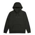 Black Organic Cotton Hooded Sweatshirt