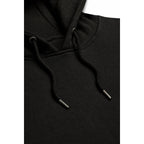 Black Heavyweight Organic Brushed Hood