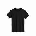 Women's Black Midweight Supima® Tee