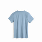 Women's Cloudy Blue Midweight Supima® Tee