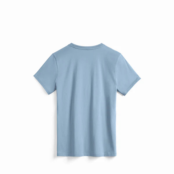 Women's Cloudy Blue Midweight Supima® Tee