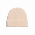 Cream Cashmere Wool Beanie